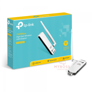 USB Thu Sóng Wi-Fi TP-LINK TL-WN722N Chuẩn N/ Tốc Độ 150Mbps/ 1 Ăng-ten Ngoài