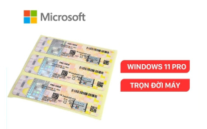 Phần mềm Key Windows 11 Pro 64-bit OEM/ Tem dán vĩnh viễn/ Dùng Cá nhân