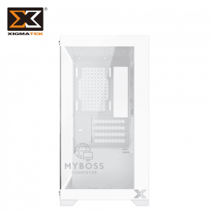 Vỏ Case XIGMATEK ENDORPHIN M ARTIC - White (No Fan)