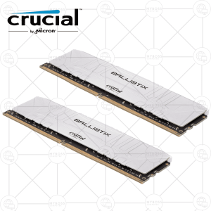 RAM Crucial Ballistix 16GB (8GB*2) DDR4 3200mhz - White