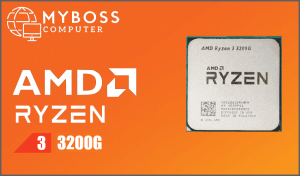 CPU AMD Ryzen 3 3200G (AMD Turbo 4.0Ghz - 4 Core - 4 Thread  - Cache 6MB - AM4) Tray