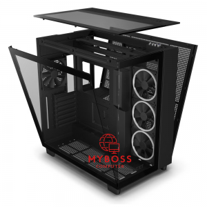 Vỏ Case NZXT H9 Elite - Black (3 Fan RGB)