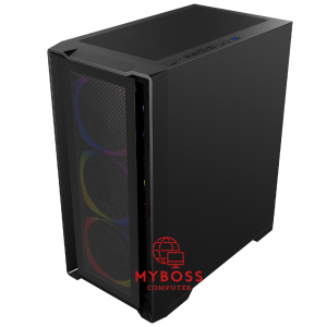 Vỏ Case KENOO ESPORT M500 3F - Black (3 Fan RGB)
