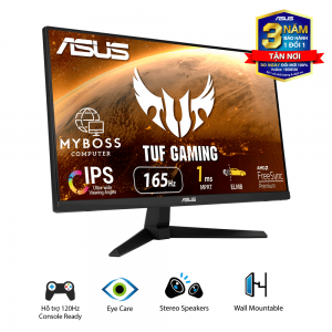 Màn Hình ASUS TUF Gaming VG249Q1A 23.8in/ FHD/ IPS/ 165Hz/ 1ms/ FreeSync/ Có Loa