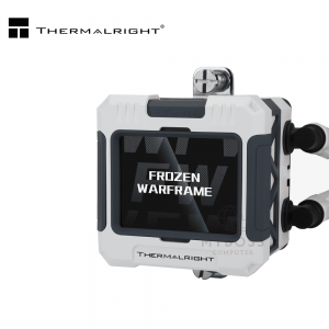 Tản Nhiệt Nước AIO Thermalright Frozen Warframe 240 ARGB - White (Màn Hình LCD Hiển Thị Thông Số)