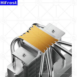 Tản nhiệt CPU Hifrost DT600 RGB - Black/ Dual Tháp