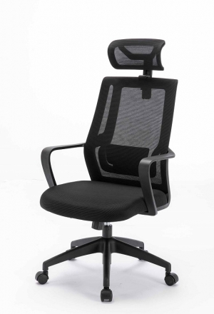 Ghế văn phòng WARRIOR – WOC102 Black