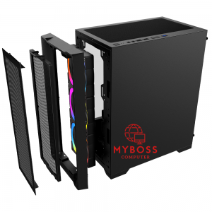Vỏ Case KENOO ESPORT M500 3F - Black (3 Fan RGB)
