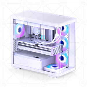 Vỏ Case Jonsbo D300 White