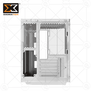 Vỏ Case XIGMATEK CUBI M ARTIC - White (No Fan)