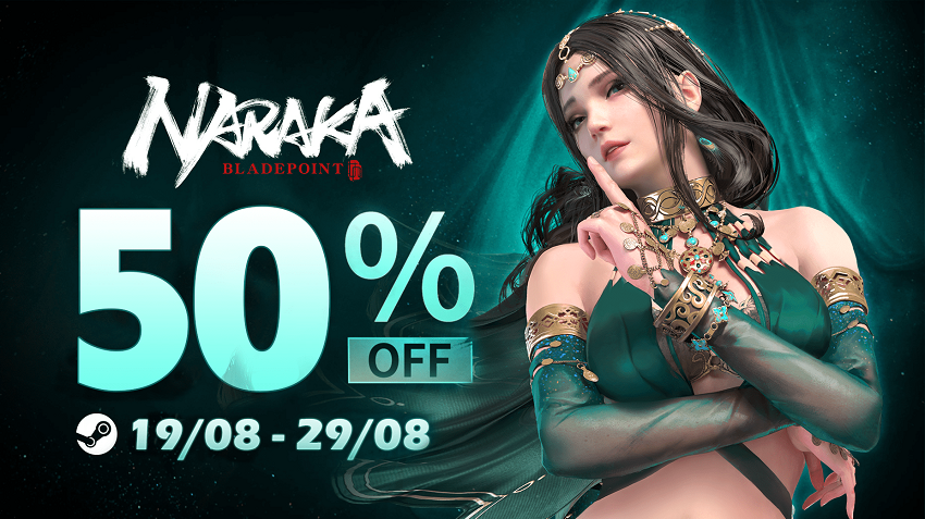 Mừng sinh nhật 1 năm tuổi, Naraka: Bladepoint sale sốc chỉ còn nửa giá