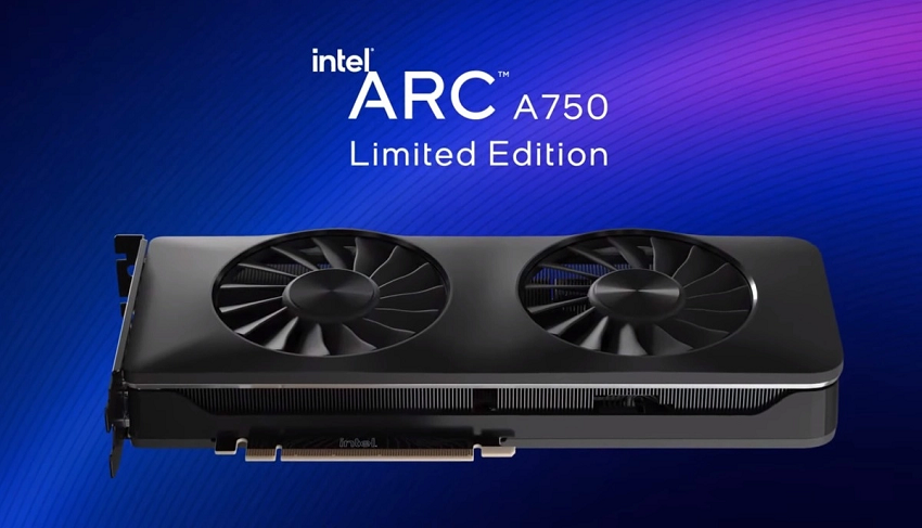 Intel khoe hiệu năng Gaming của ARC A750, nhanh và mạnh ngang ngửa RTX 3060