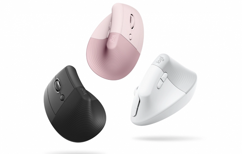 Logitech cho ra mắt chuột Lift công thái học với thiết kế cầm dọc cực độc đáo