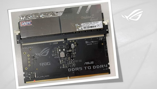 DDR5 đắt quá, ASUS quay xe sang sản xuất bộ chuyển đổi DDR5 sang DDR4 cho bo mạch chủ