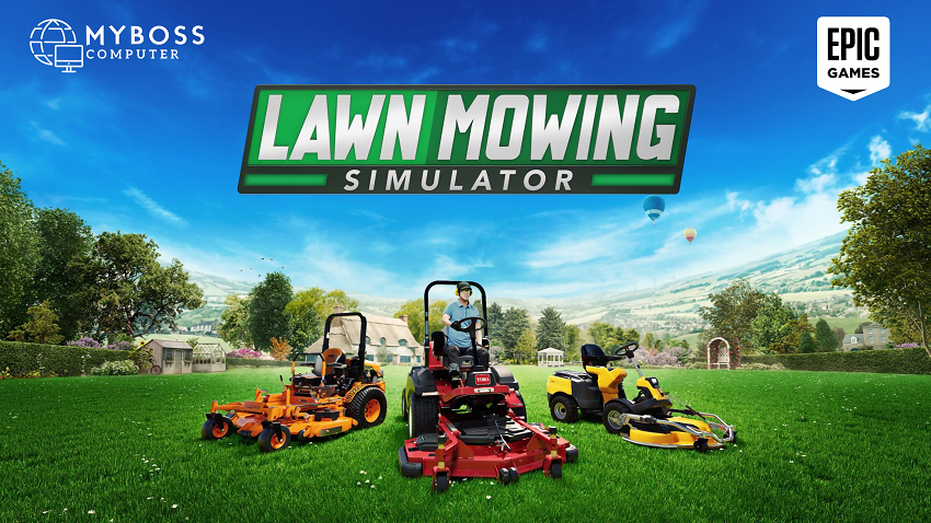 Hoá thân thành vua cắt cỏ Anh Quốc trong Lawn Mowing Simulator, hiện đang miễn phí trên Epic Games Store