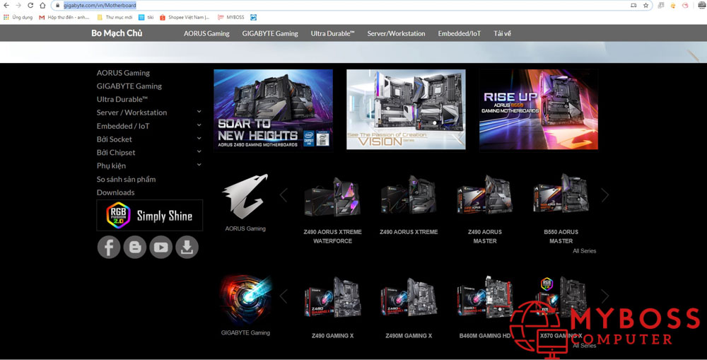 Hướng dẫn tải về giga app center cho ai đang sử dụng mainboard của giga