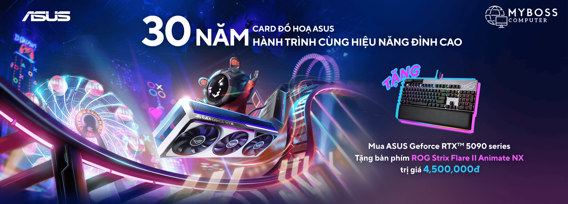 30 năm card đồ họa ASUS – Hành trình cùng hiệu năng đỉnh cao