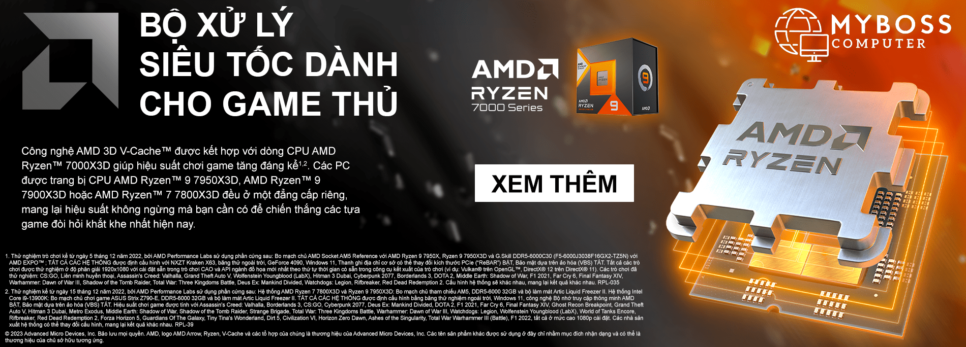 AMD 7000X3D Series Launch