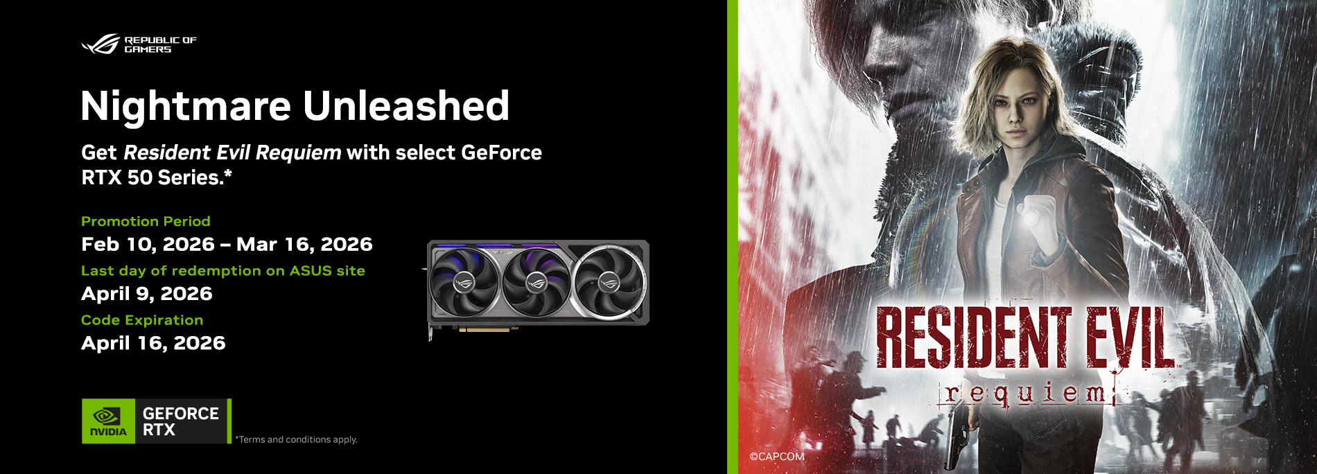 CTKM: RESIDENT EVIL REQUIEM ROG