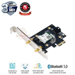 Card Mạng Asus AX3000 PCI-E Wifi 6/ Bluetooth 5.0