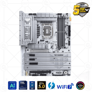 Mainboard ASUS TUF GAMING Z890-PRO WIFI DDR5 (Intel Z890, Socket 1851, ATX, 4 khe RAM DDR5, WIFI + Bluetooth)