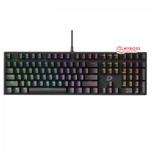 Bàn phím cơ DareU EK810 - Black MULTI-LED (Red Switch)