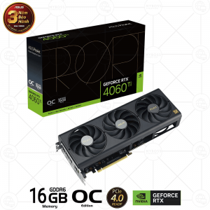 VGA ASUS ProArt RTX 4060 Ti OC Edition 16GB GDDR6