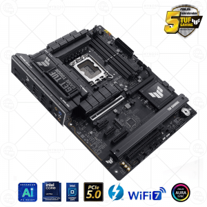 Mainboard ASUS TUF GAMING Z890-PLUS WIFI DDR5 (Intel Z890, Socket 1851, ATX, 4 khe RAM DDR5, WIFI + Bluetooth)