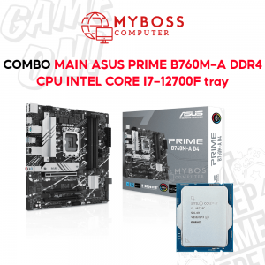 Combo Mainboard ASUS PRIME B760M-A D4 + CPU I7-12700F Tray