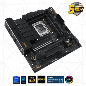 Mainboard ASUS TUF GAMING B760M-PLUS DDR5 (Intel B760, Socket 1700, m-ATX, 4 khe RAM DDR5)