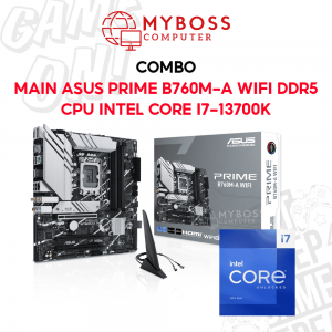 Combo Mainboard ASUS PRIME B760M-A WIFI DDR5 + CPU I7-13700K