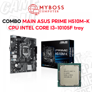 Combo Mainboard ASUS PRIME H510M-K + CPU I3-10105F Tray