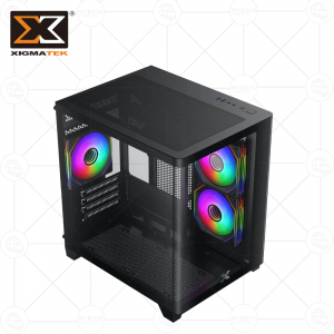 Vỏ Case XIGMATEK PANO M NANO 3GF (Tặng 3 Fan RGB)