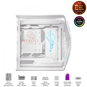 Vỏ Case ASUS ROG Hyperion GR701 White Edition