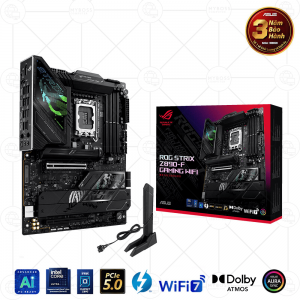 Mainboard ASUS ROG STRIX Z890-F GAMING WIFI DDR5 (Intel Z890, Socket 1851, ATX, 4 khe RAM DDR5, WIFI + Bluetooth)