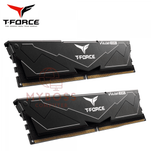 RAM TeamGroup T-FORCE Vulcan 32GB (16GB*2) DDR5 5600MHz - Black