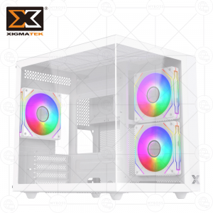 Vỏ Case XIGMATEK AQUA M LITE ARTIC 3GF (Tặng 3 Fan RGB)