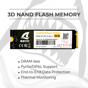 SSD SSTC HAMMERHEAD E21 512GB M.2 NVMe PCI-e Gen4 x4