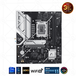 Mainboard ASUS B760M-AYW WIFI DDR5 (Intel B760, Socket 1700, m-ATX, 2 khe RAM DDR5, WIFI + Bluetooth)	