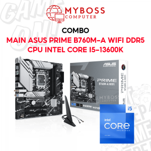 Combo Mainboard ASUS PRIME B760M-A WIFI DDR5 + CPU I5-13600K