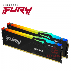 RAM Kingston FURY Beast RGB 64GB (32GB*2) DDR5 6000MHz