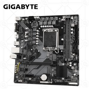 Mainboard Gigabyte B760M D DDR4 (Intel B760, Socket 1700, m-ATX, 2 khe Ram DDR4)