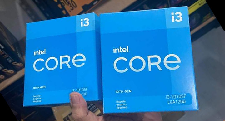 CPU Intel thế hệ 10 mới bất ngờ tung ra cùng bao bì mới