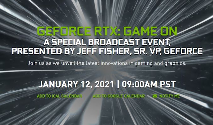 NVIDIA lên lịch trình diễn GeForce CES vào ngày 12 tháng 1