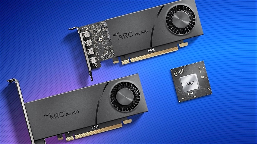 Intel trình làng loạt GPU cao cấp Arc Pro A-series chuyên phục vụ cho các studio sáng tạo
