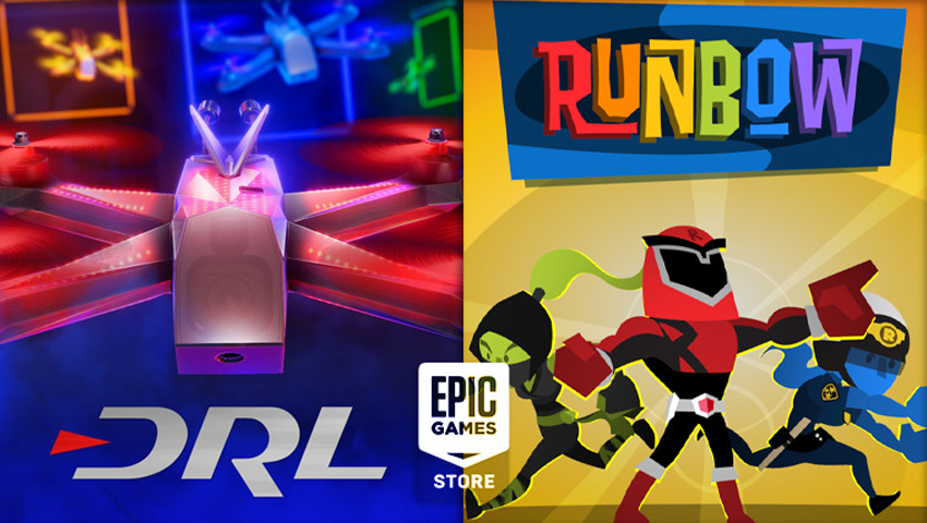 Runbow và The Drone Racing League hiện đang miễn phí trên Epic, mời anh em tải về ngay