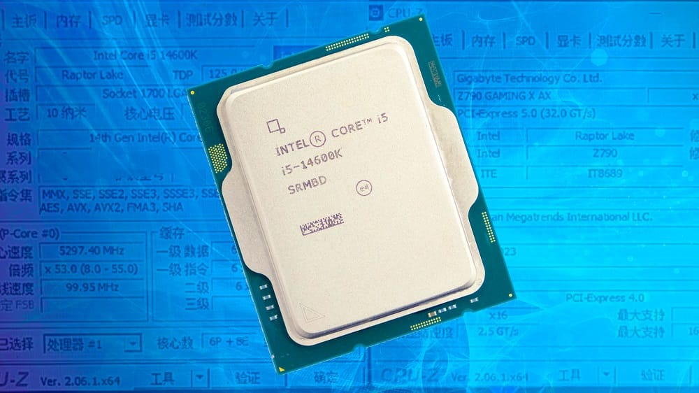 Rò rỉ benchmark Intel Core i5-14600K với 14 nhân, 20 luồng, ép xung lên đến 5,7 GHz