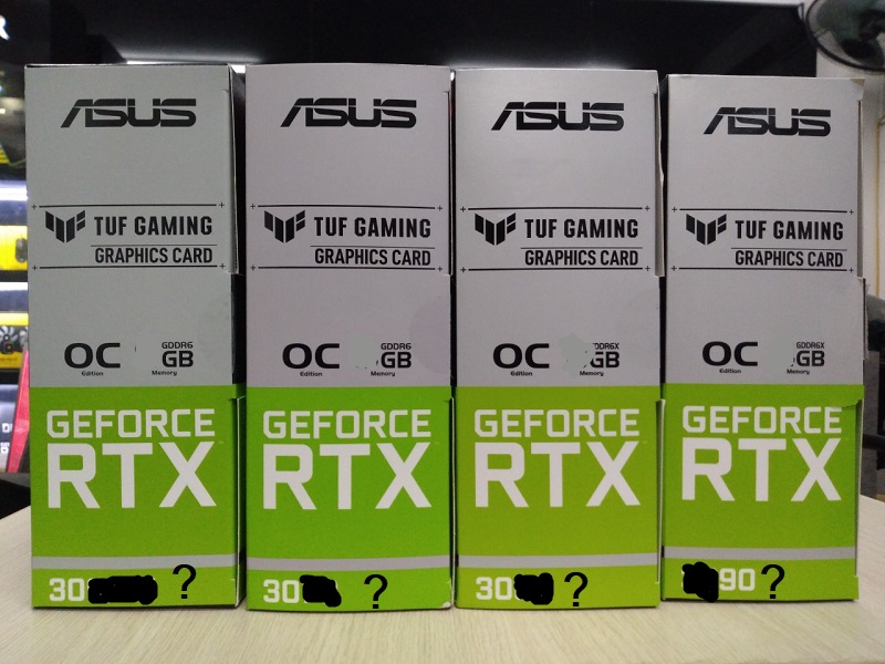 ASUS để lộ GeForce RTX 3080 Ti 20GB và RTX 3060 12GB